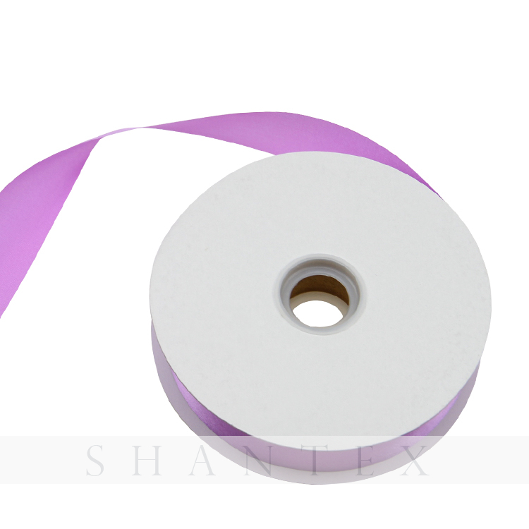 Polyester Solid Color 3-100MM Single/Double Faced Satin Ribbon