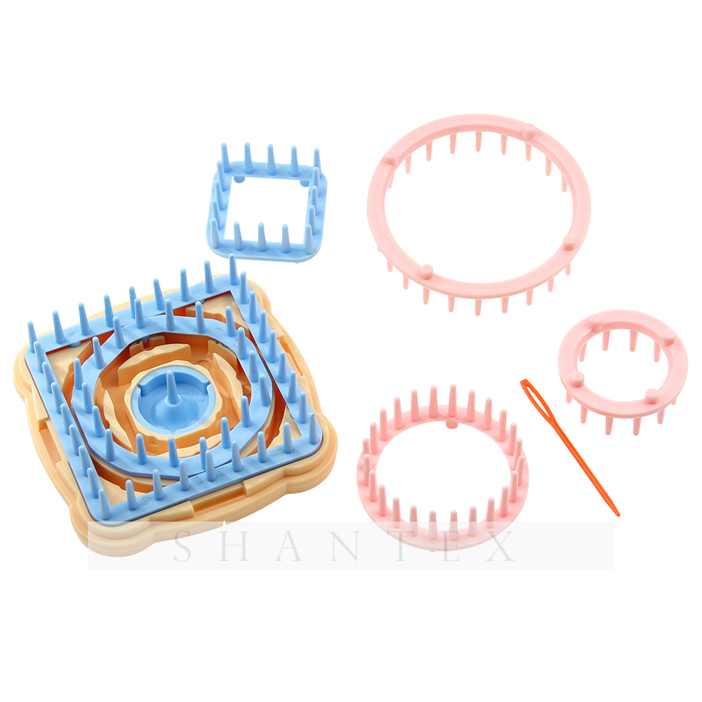 Customized Size Full Set Flower Knitting Looms Round Plastic Knitting Looms 