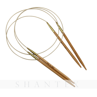 Wholesale Comfort Safe Needlework Tools Metal Copper Joint Bamboo Circular Knitting Needle With Plastic Wire 