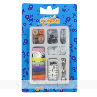 Mini Disposable Travel Hotel Sewing Kit with Needle Thread Sewing Accessories 