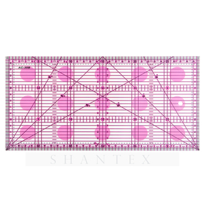 15*30cm Rectangle Patchwork Quilting Promotional Ruler Acrylic Material Sewing Ruler 